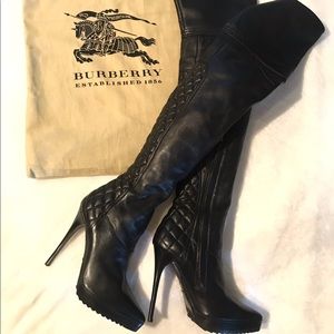 Burberry Prorsum Over the Knee Boots